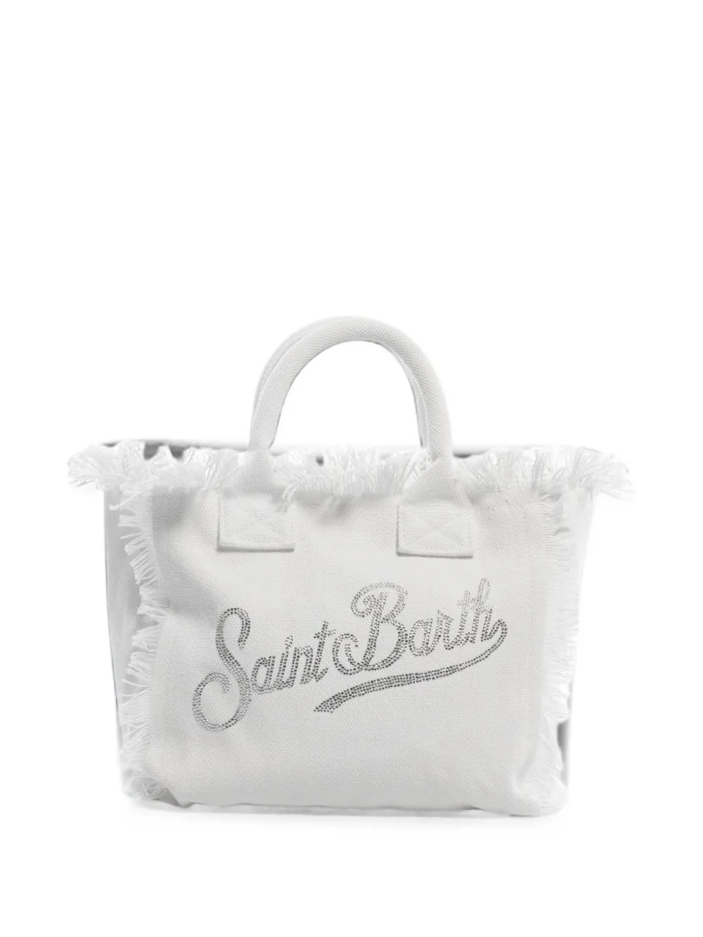 MC2 Saint Barth Colette frayed rhinestone tote bag