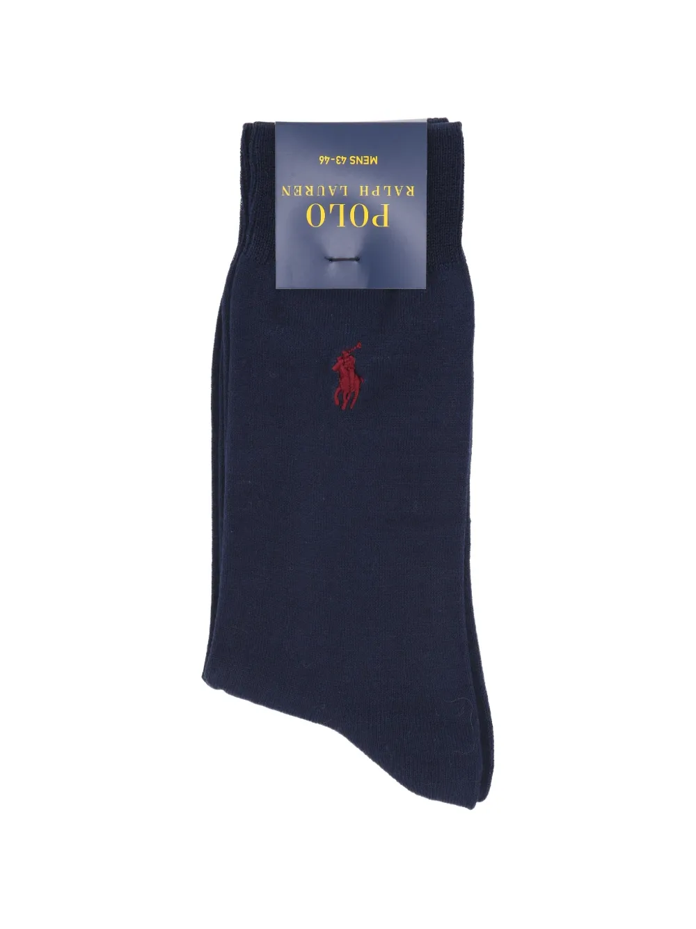 Polo Ralph Lauren Polo Pony flat-knit socks - Bleu Polo Ralph Lauren Polo Pony flat-knit socks - Bleu