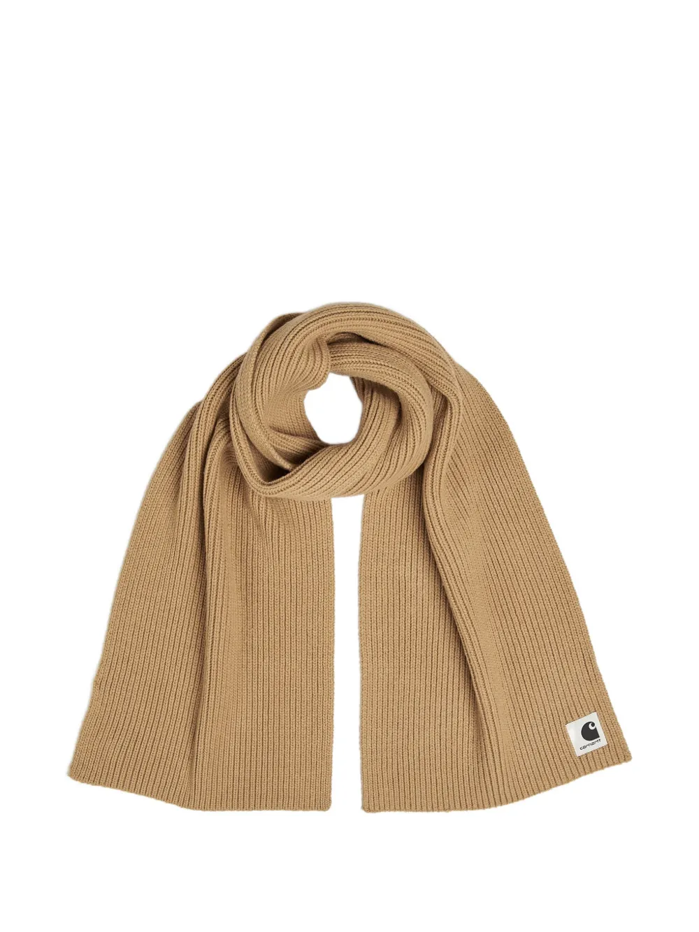 Carhartt WIP Mira ribbed-knit scarf - Toni neutri
