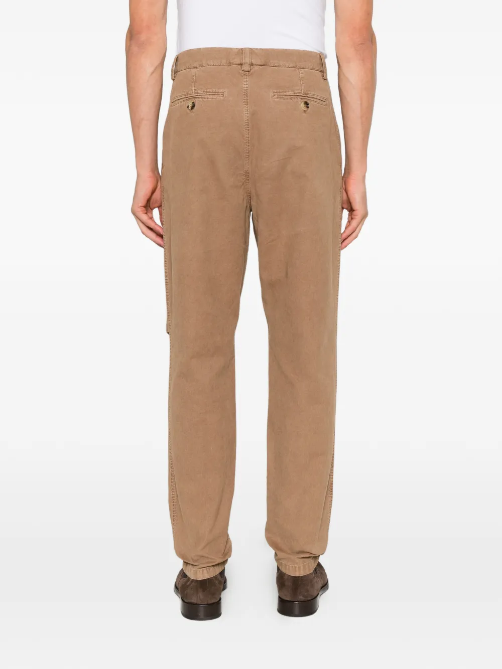 Brunello Cucinelli straight-leg chino trousers Bruin