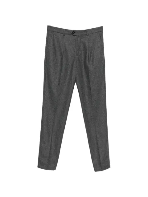 Brunello Cucinelli pleated wool trousers