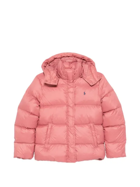 POLO RALPH LAUREN KIDS quilted hooded jacket