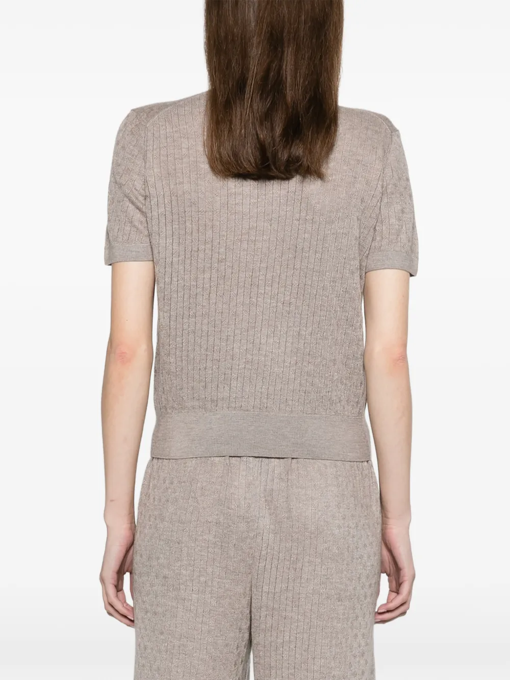 Loro Piana Maple crewneck T-shirt Beige