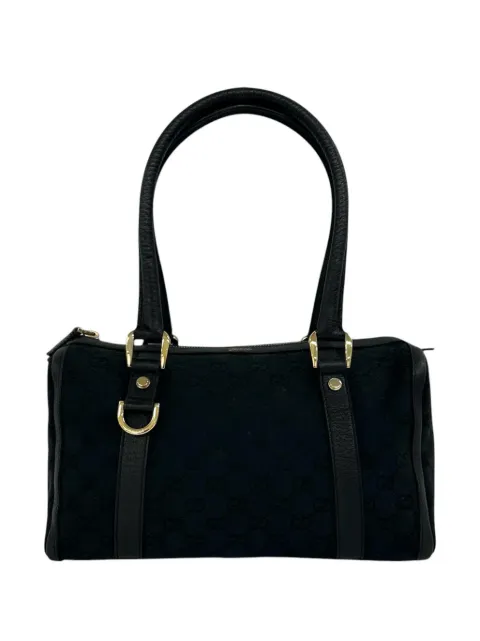 Gucci Pre-Owned 2000-2015 GG Canvas Abbey D Ring boston bag