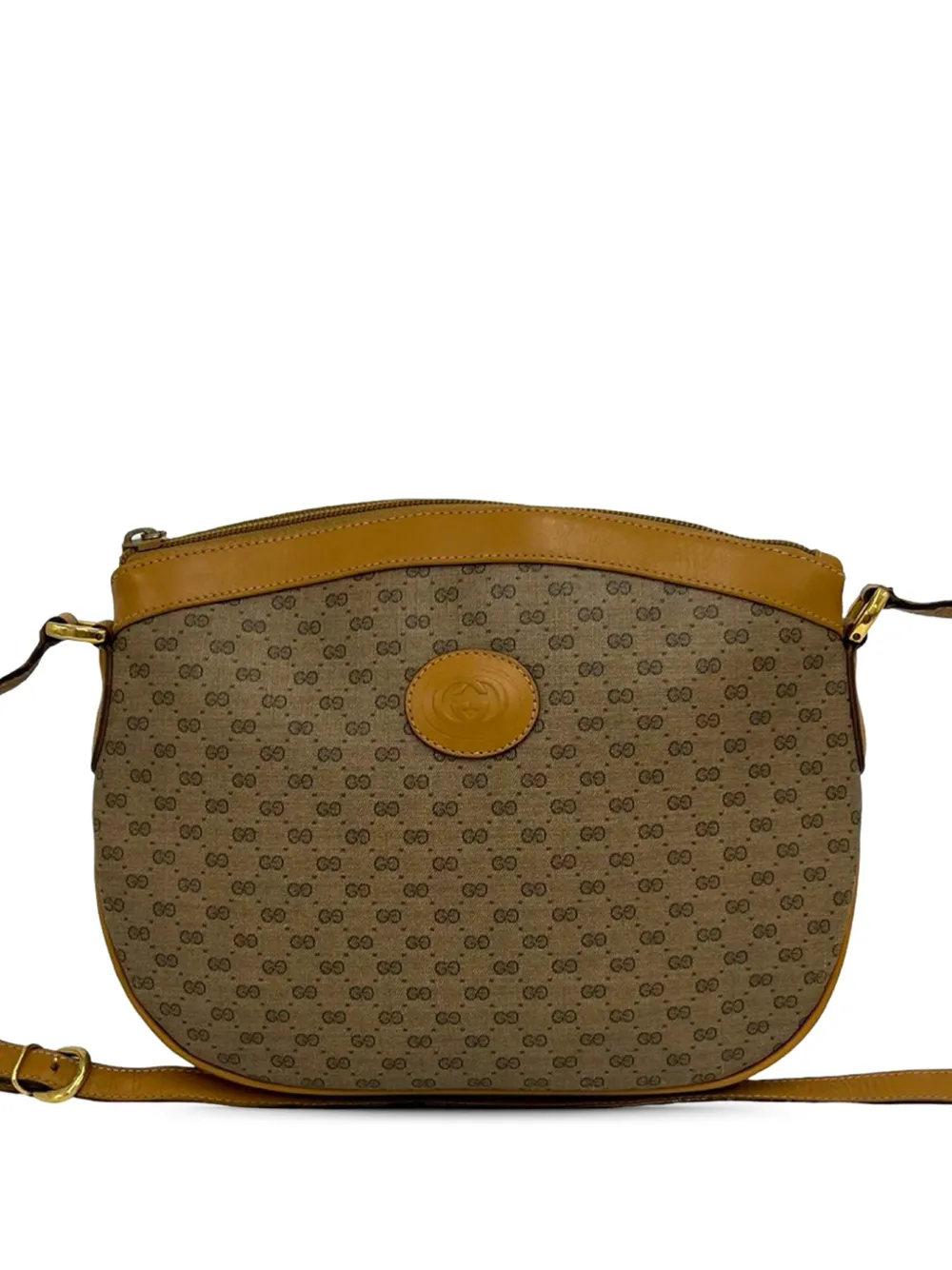 Gucci Pre-Owned 20th Century Micro GG Supreme crossbody bag - Toni neutri