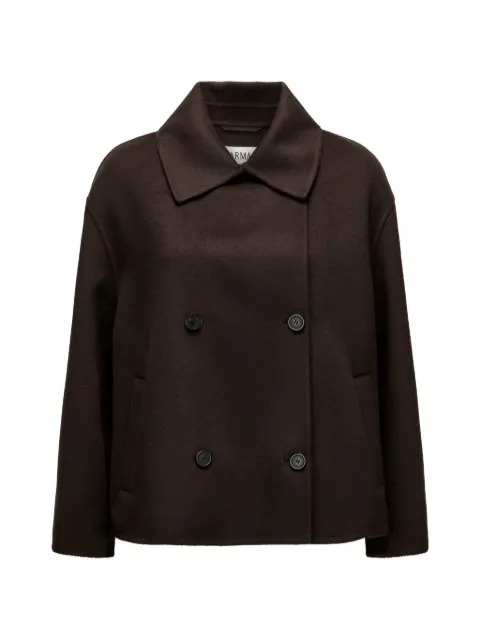 Arma Manila cropped A-line wool jacket