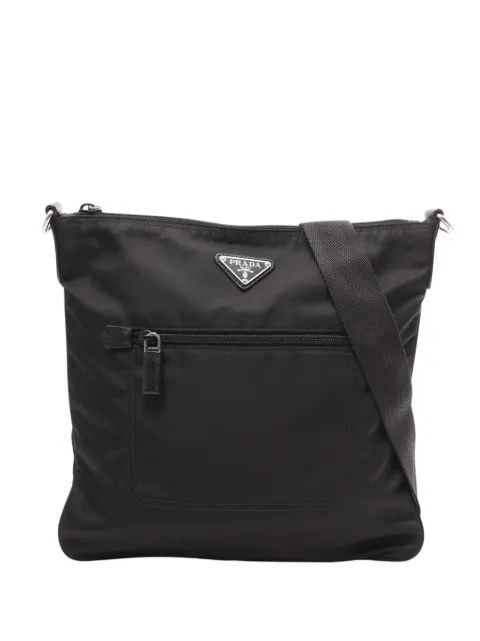 Prada Pre-Owned 2013-2026 Tessuto Zip Top crossbody bag