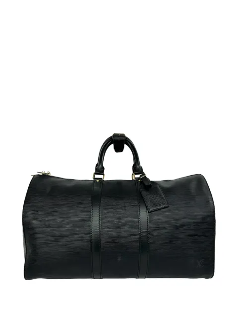 Louis Vuitton Pre-Owned شنطة سفر 'إيبي كيبول 45' 1990