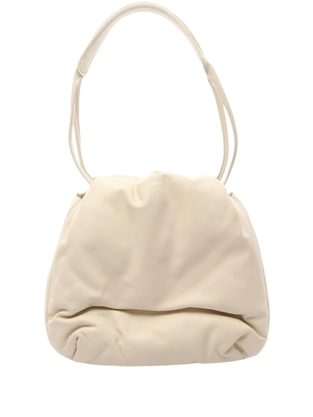 Celine Pre-Owned 2010-2026 Leather Pillow shoulder bag - Bianco