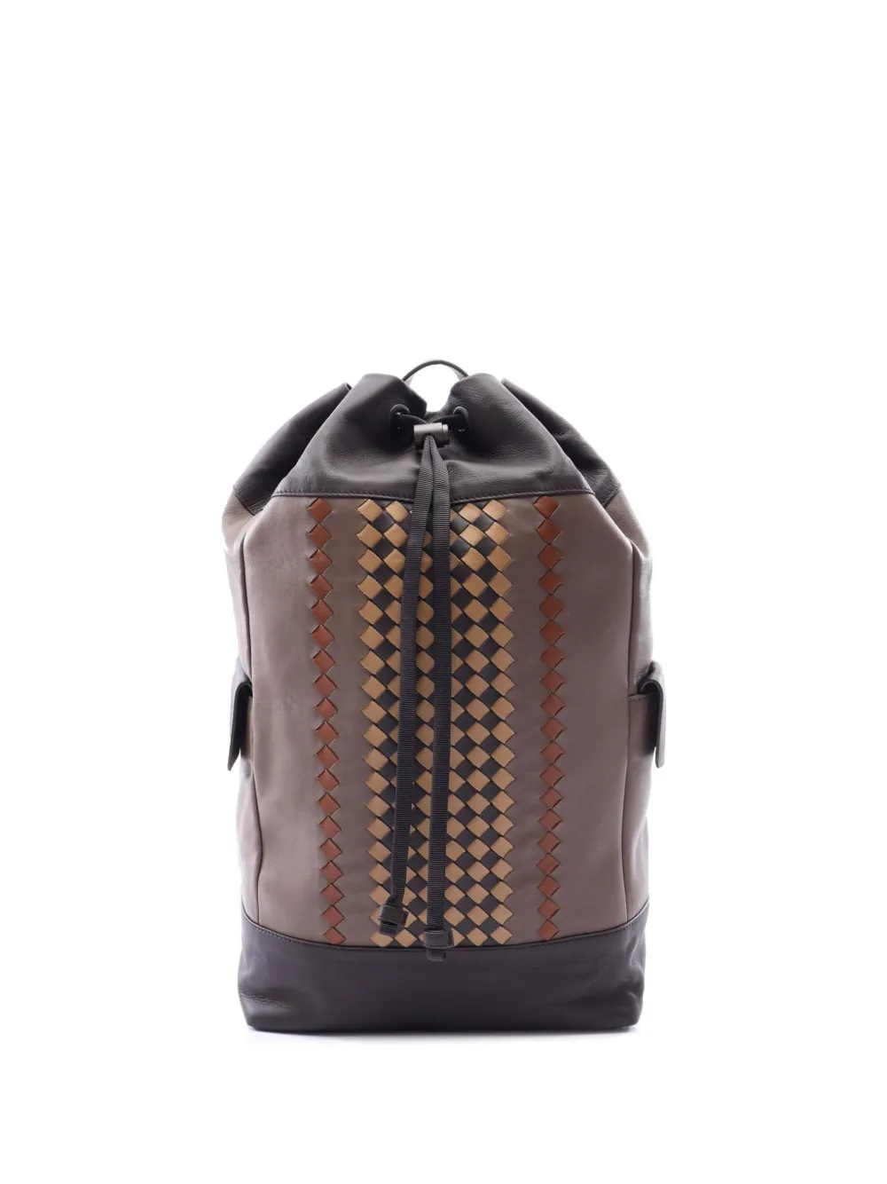 Bottega Veneta Pre-Owned 2012-2026 Nappa Intrecciato backpack - Toni neutri