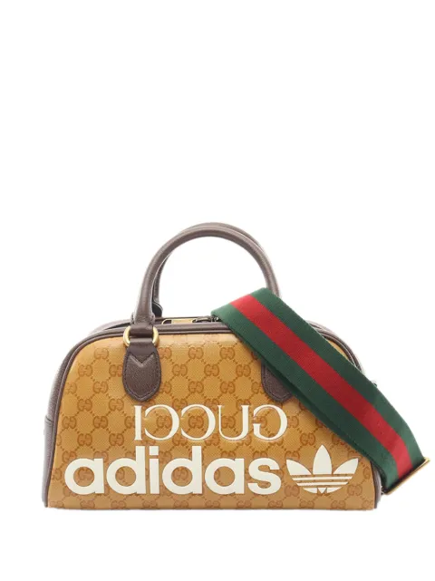 Gucci Pre-Owned saco marinero mini con cristales y logo GG con tribanda Web de Gucci Pre-Owned x adidas 2016-2026