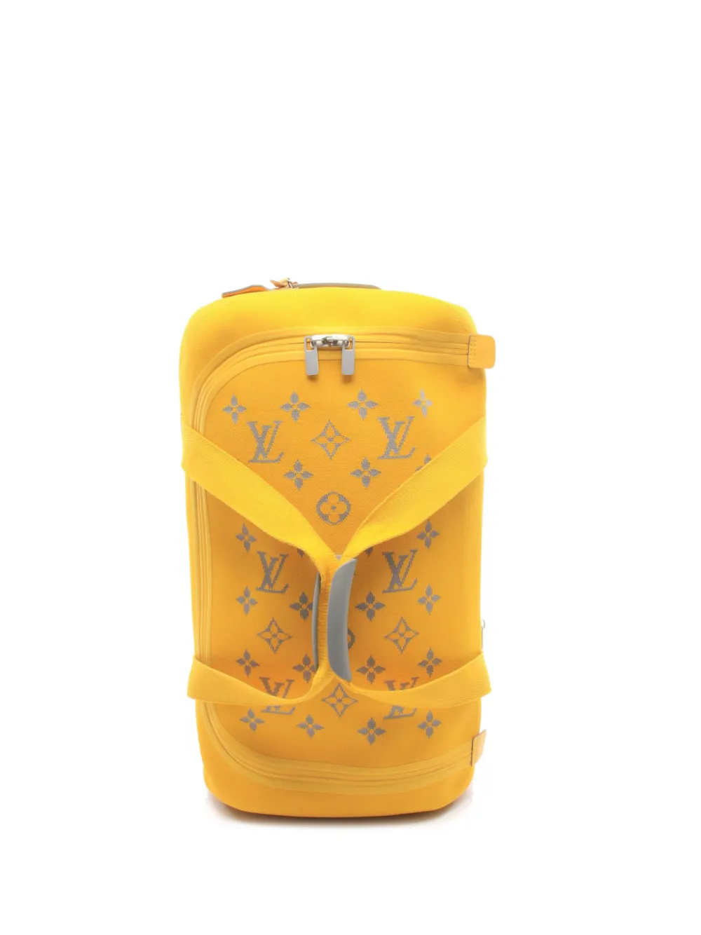 Louis Vuitton Pre-Owned 2019 Monogram Horizon Soft Duffle 55 travel bag - Giallo