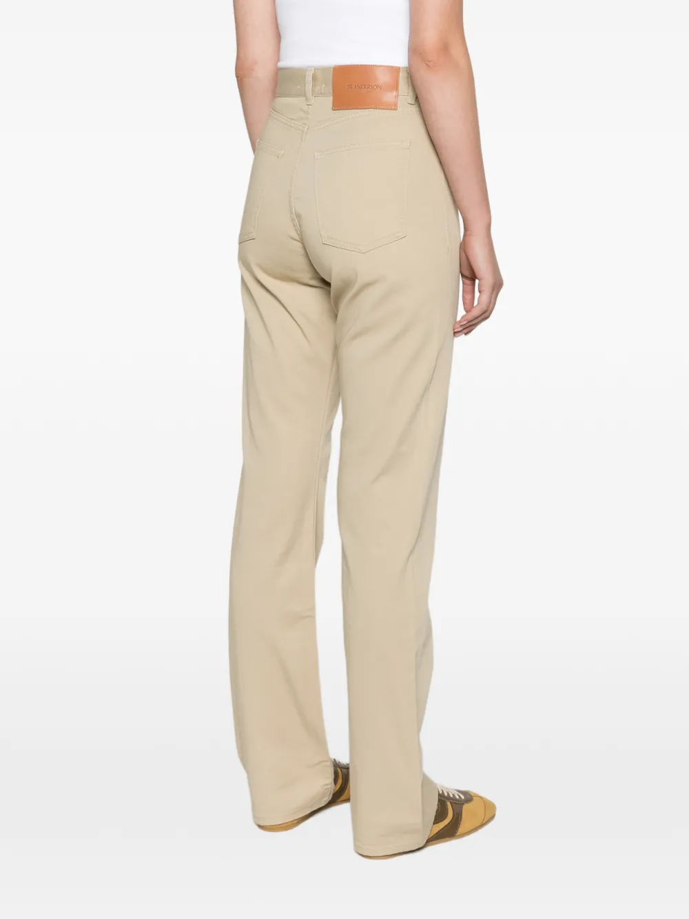 JW Anderson straight-leg jeans in beige