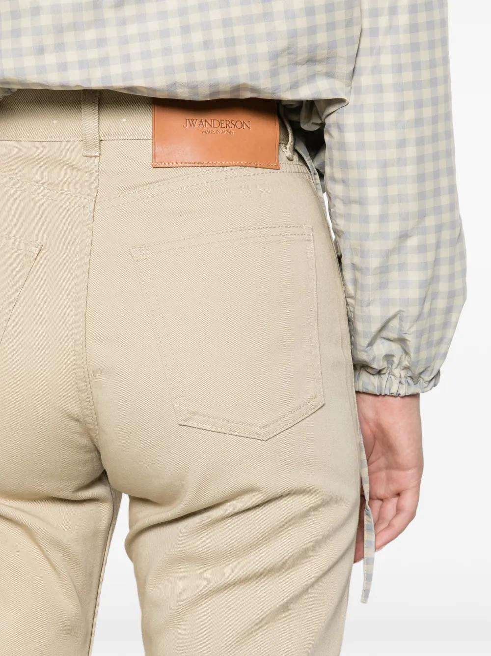 JW Anderson straight-leg jeans in beige