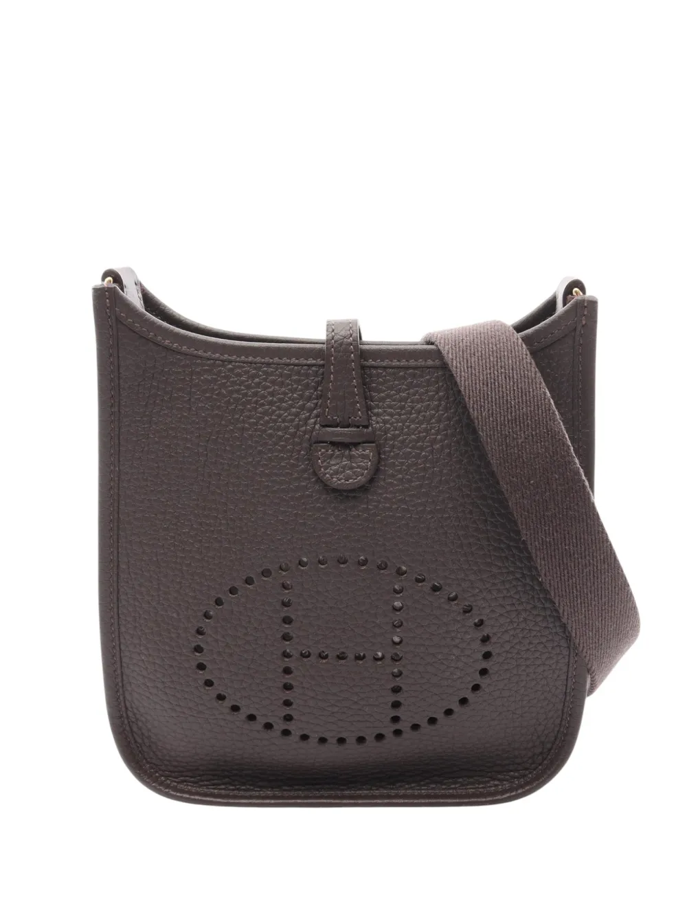 Hermès Pre-Owned 2026 Clemence Evelyne I 16 Amazone crossbody bag - Marrone