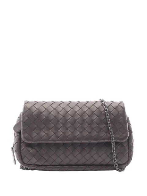 Bottega Veneta Pre-Owned 2012-2026 Mini Intrecciato Olimpia crossbody bag