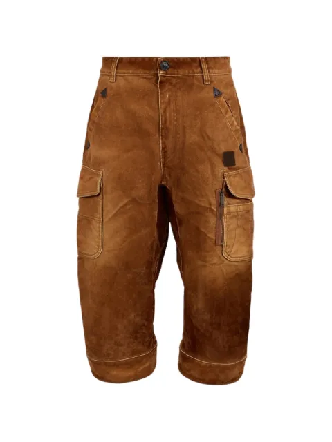 DSQUARED2 Carpenter2 weathered suede pants