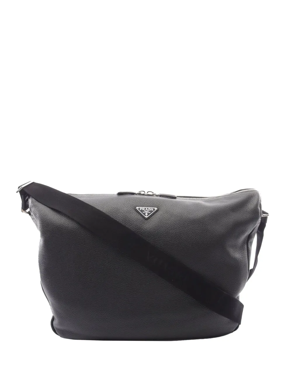 Prada Pre-Owned 2013-2026 Vitello Daino crossbody bag - Nero