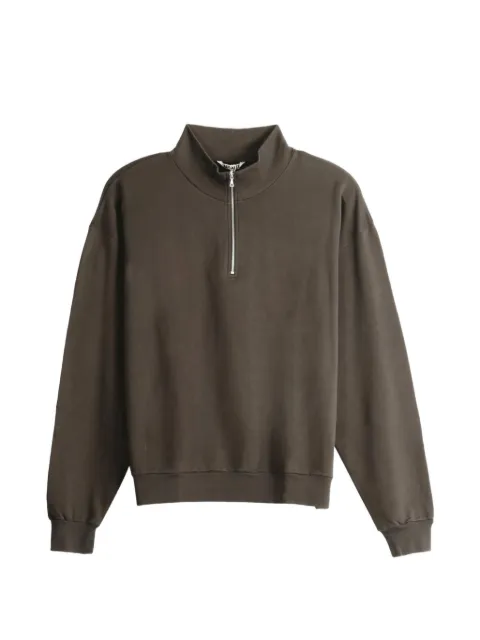 Auralee quarter-zip sweatshirt