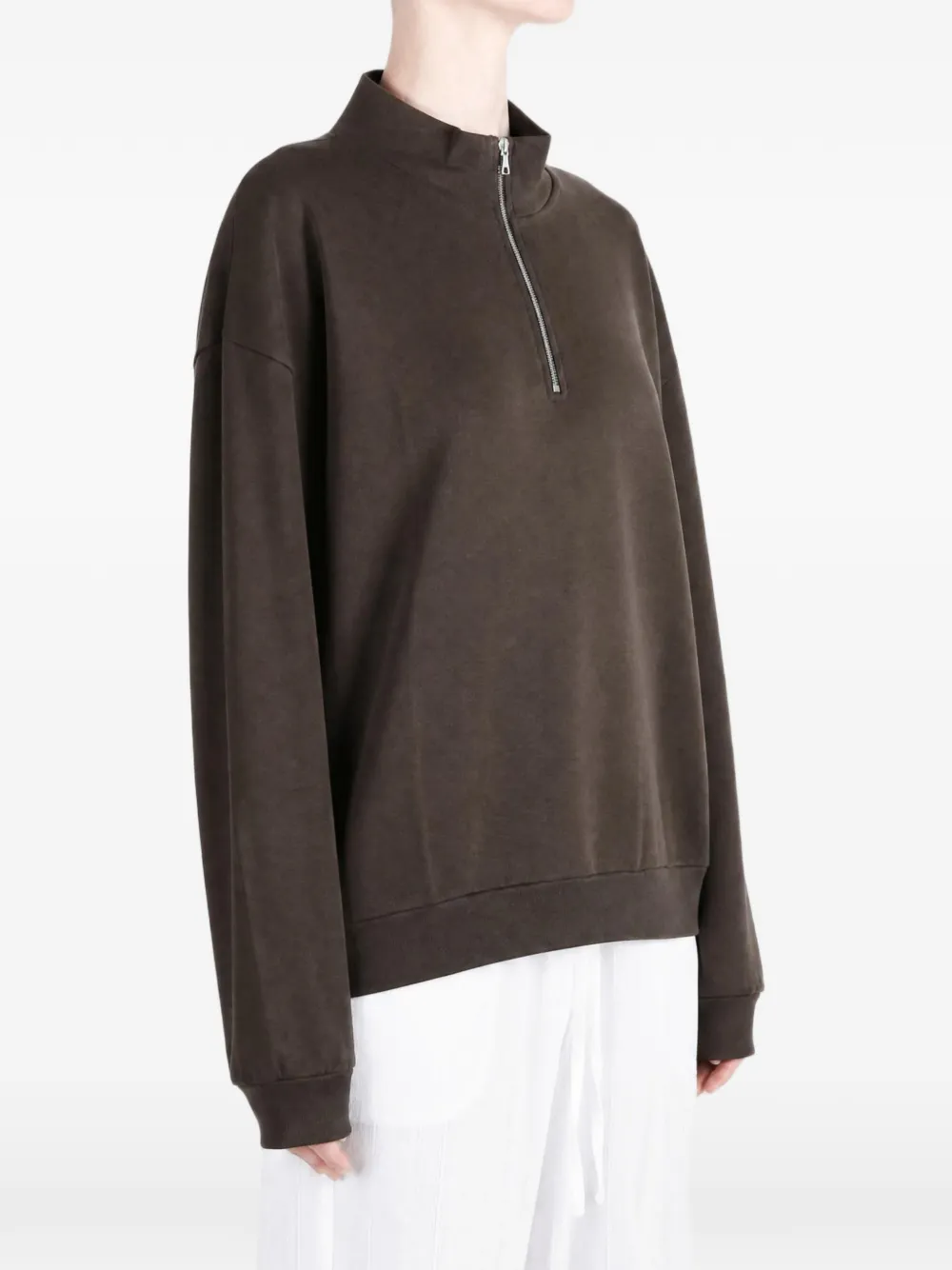 Auralee quarter-zip sweatshirt Bruin