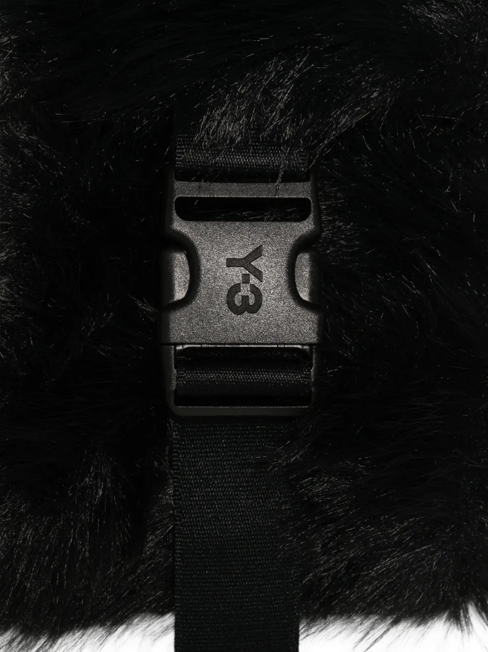 Y-3 Sjaal met gesp Zwart