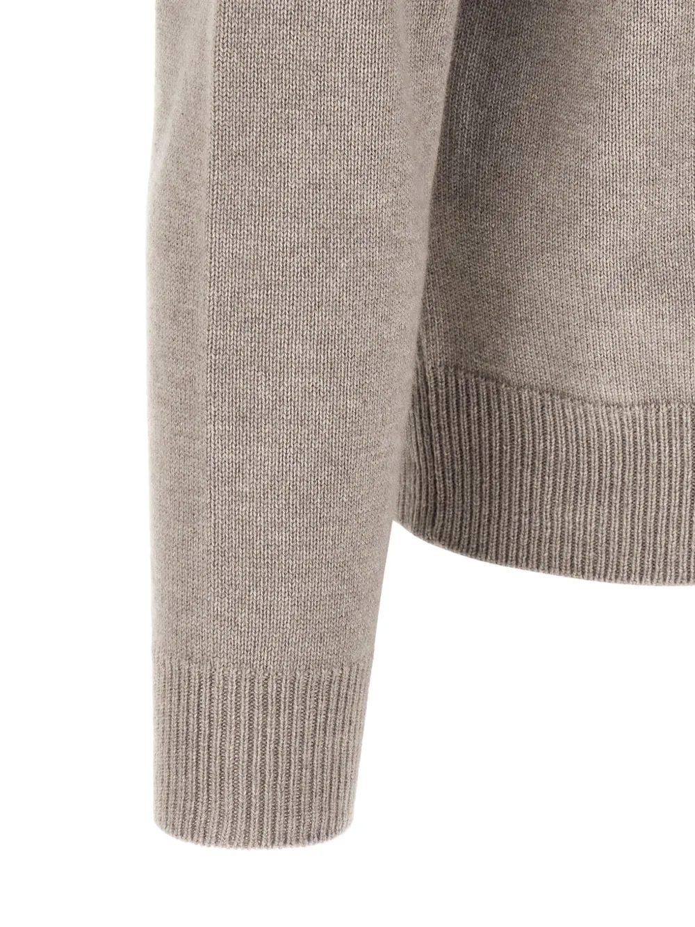 Brioni Vest met hoge hals en knopen Beige
