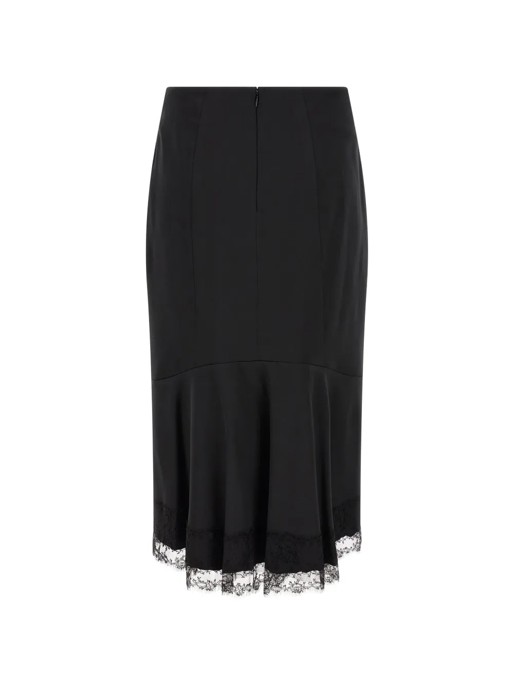 Ermanno Scervino Midi-rok met kant Zwart