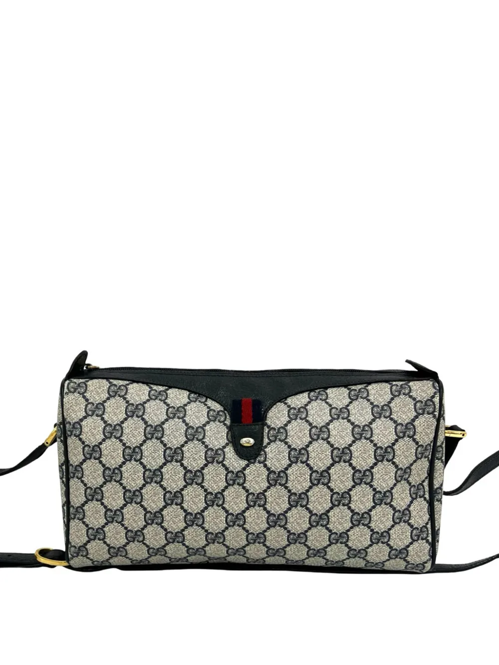 Gucci Pre-Owned 1980-1990 GG Supreme Web crossbody bag - Toni neutri
