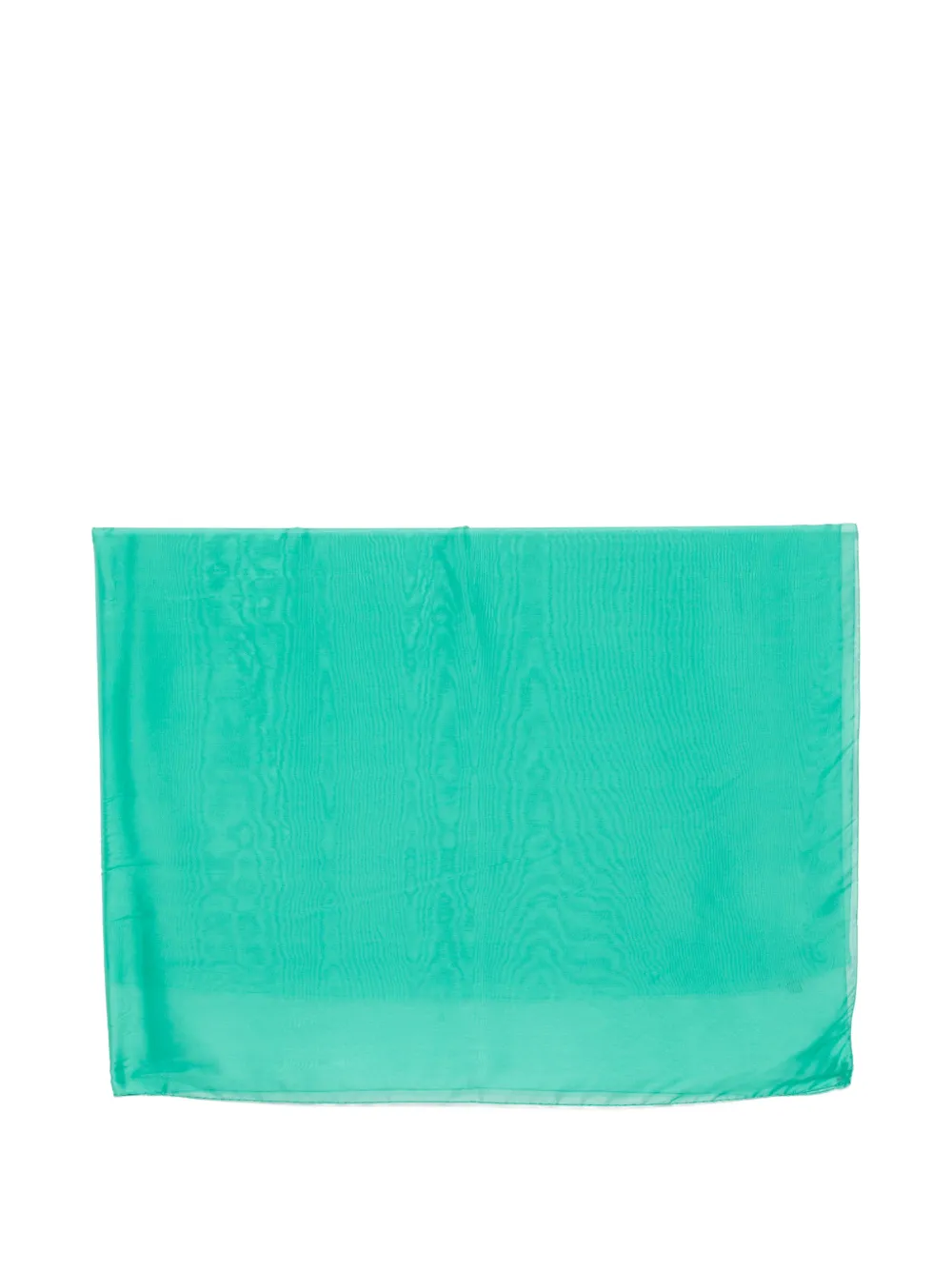 Lady Anne sheer-finish scarf - Verde