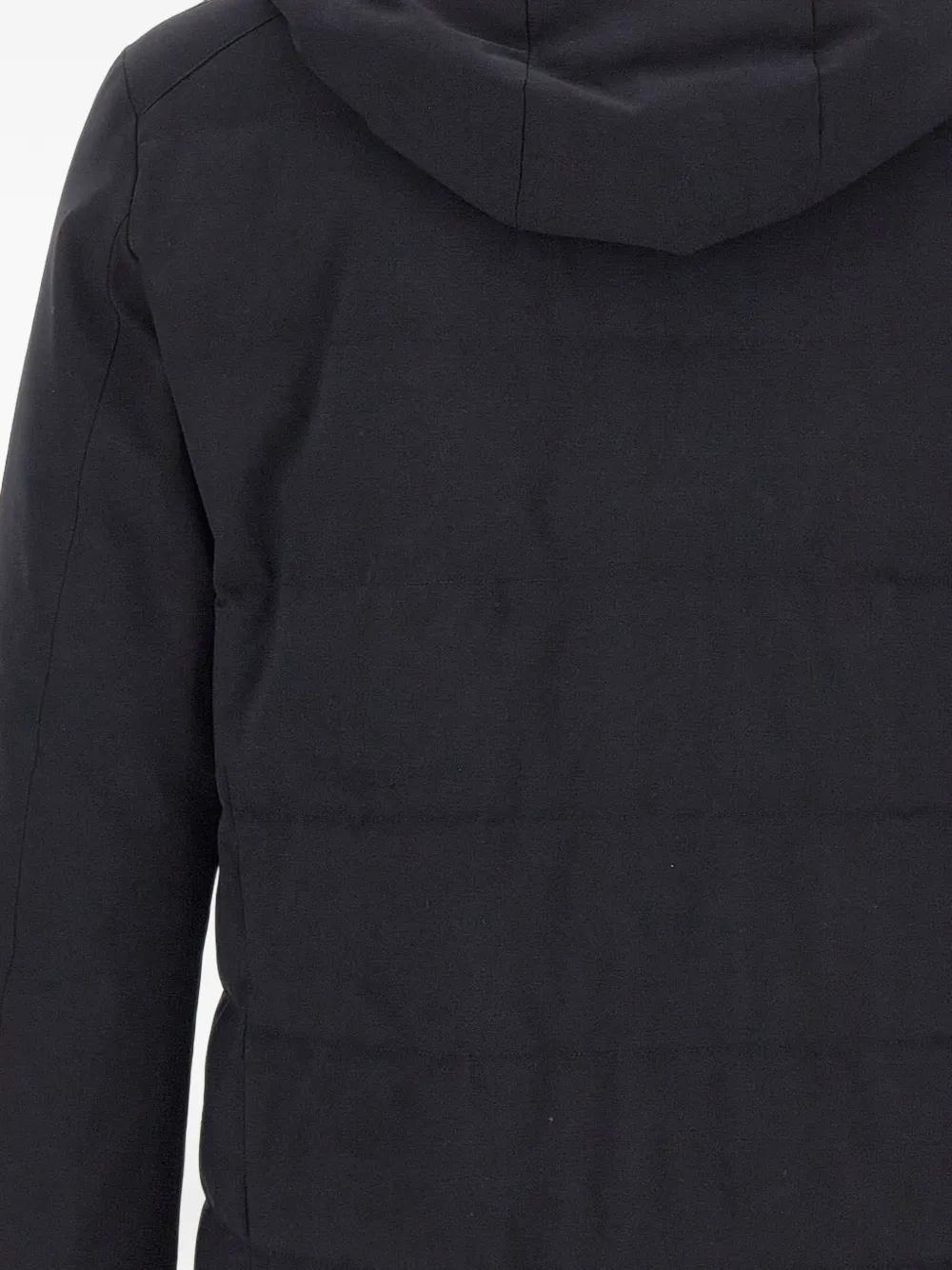 Montecore hooded quilted coat Blauw