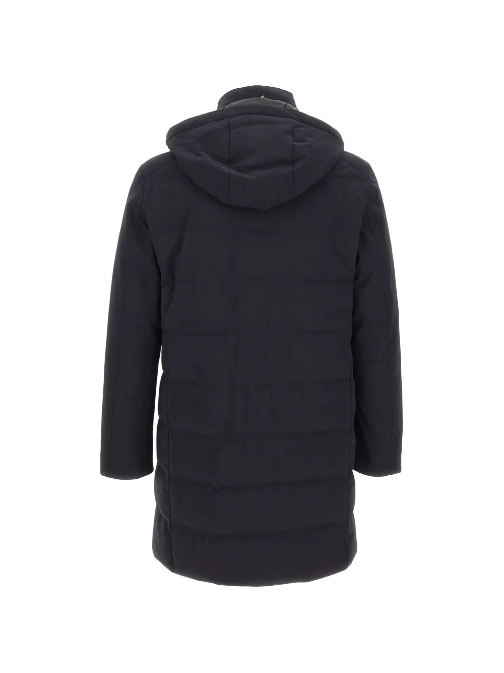 Montecore hooded quilted coat Blauw