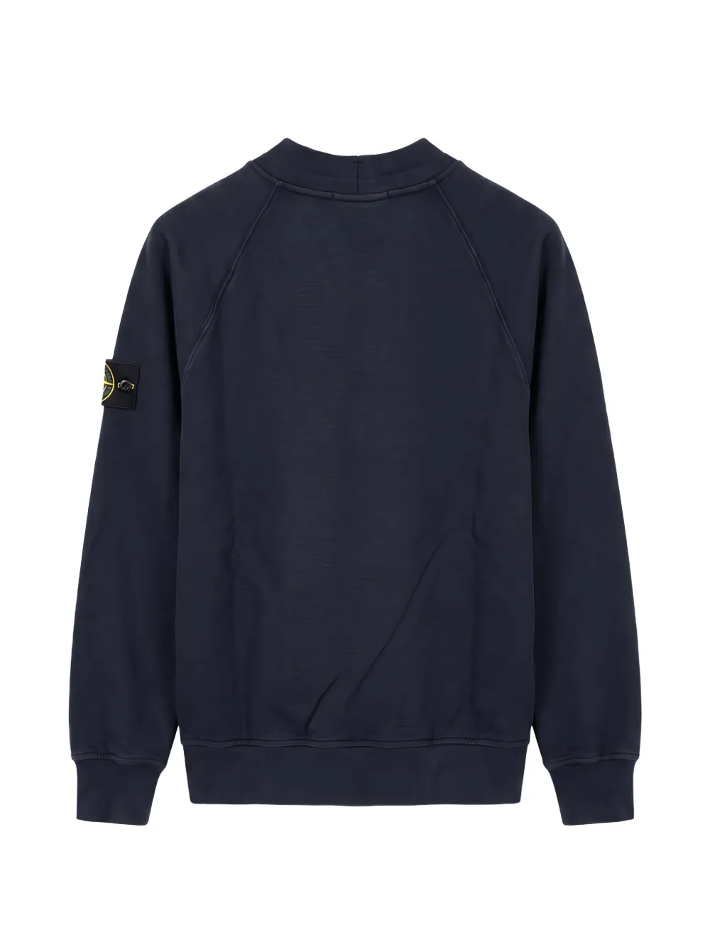 Stone Island Trui met logopatch en raglan mouwen Blauw