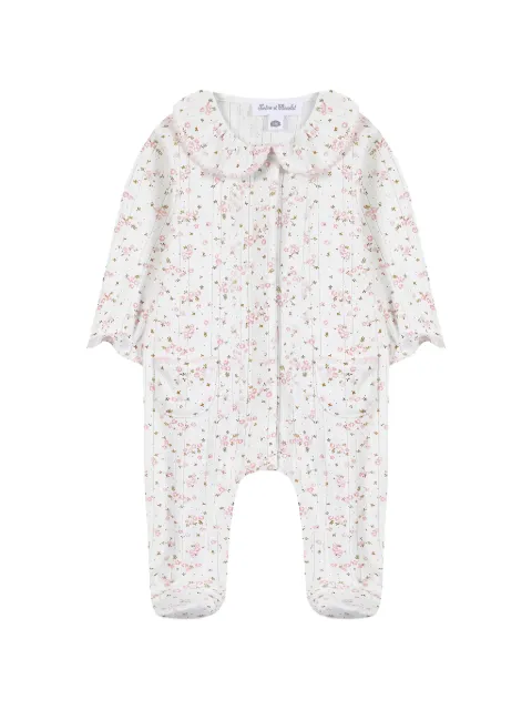Tartine Et Chocolat floral-print ruffled pajamas