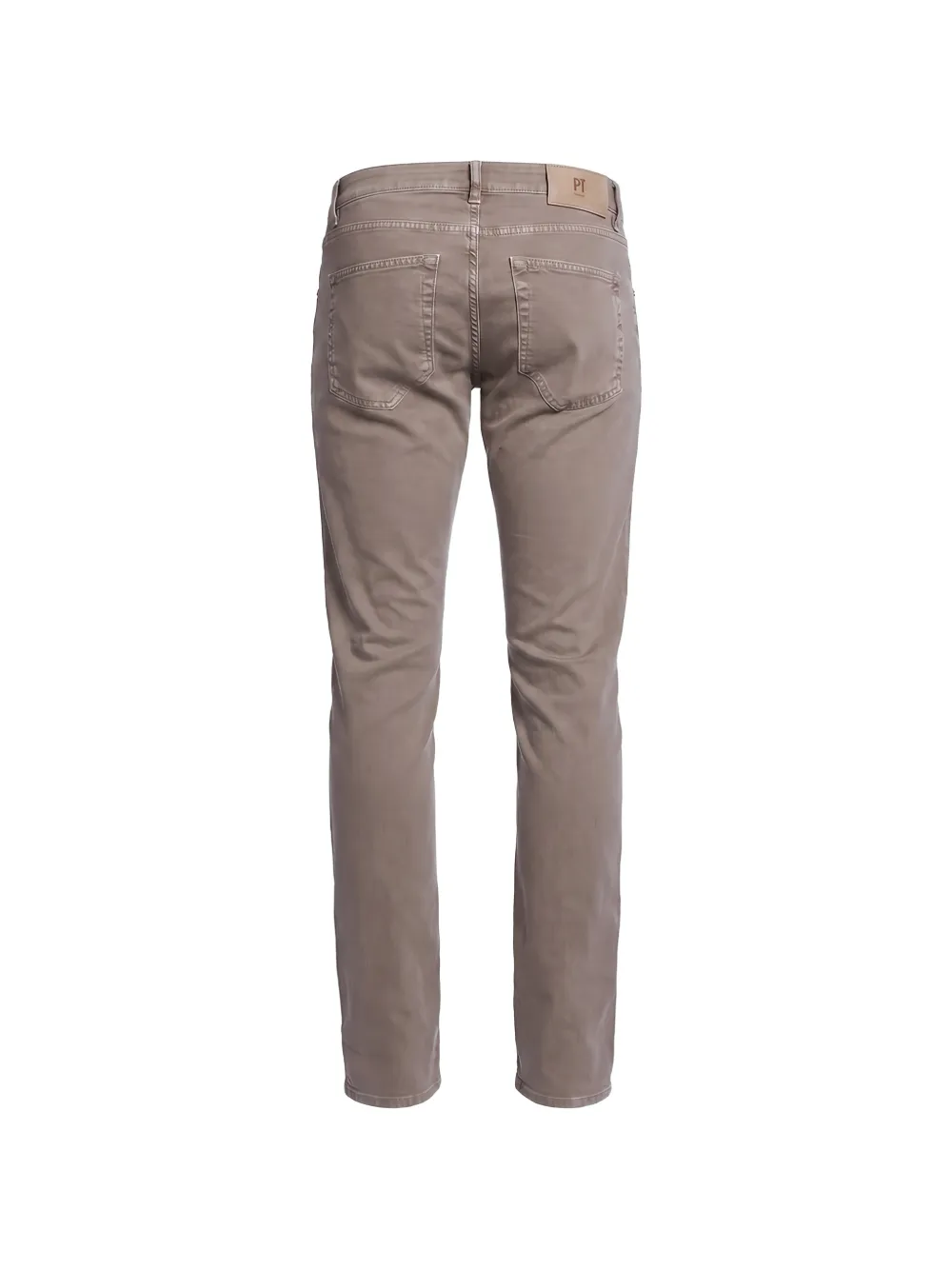 PT Torino Skinny jeans met logopatch Beige