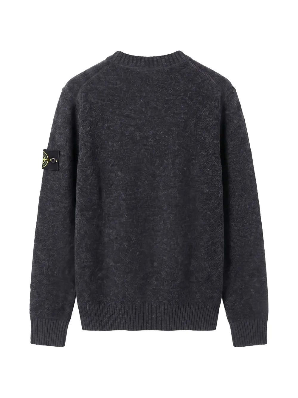 Stone Island Trui met Compass-logopatch Grijs