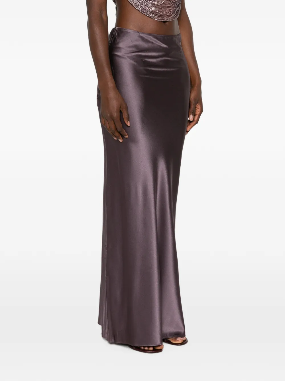 Cult Gaia Chantel maxi skirt Paars