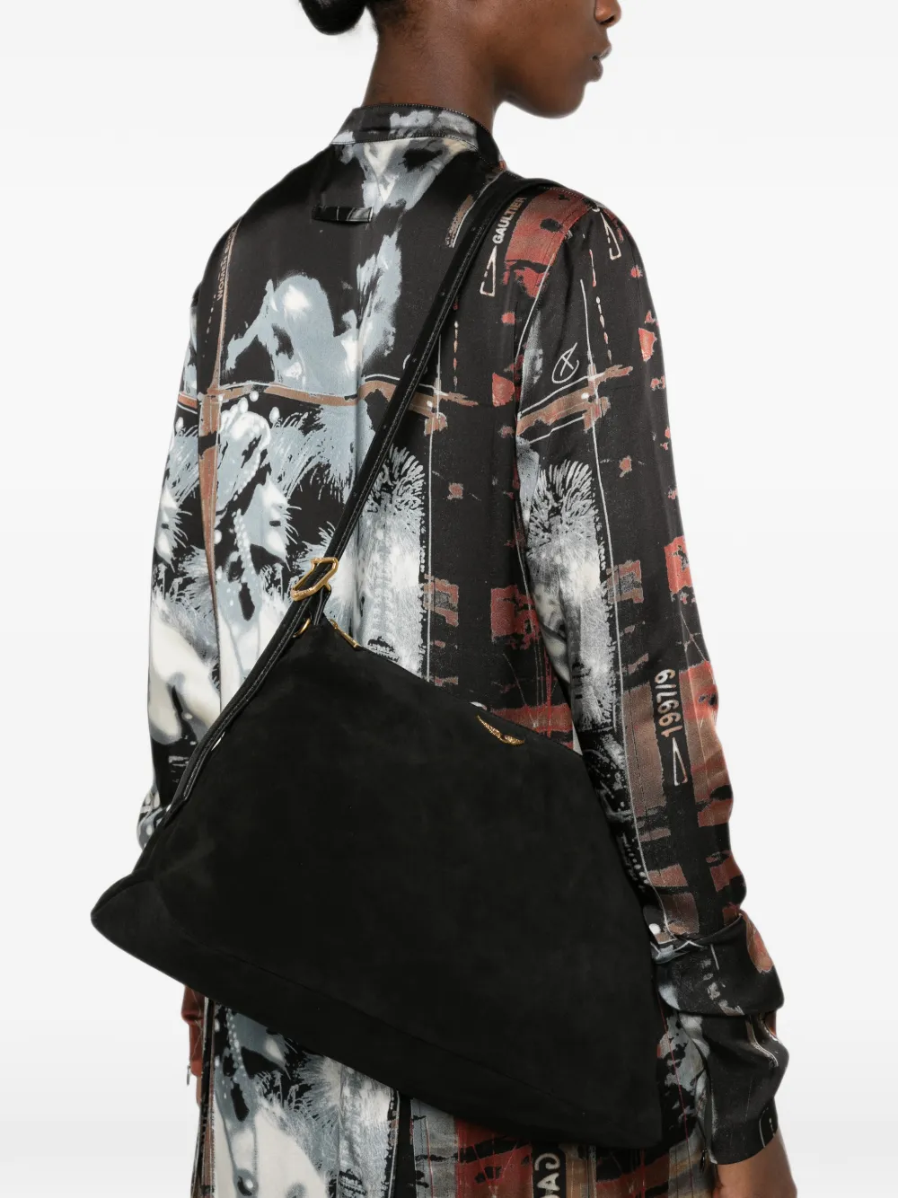 Zadig&Voltaire Jim schoudertas Zwart