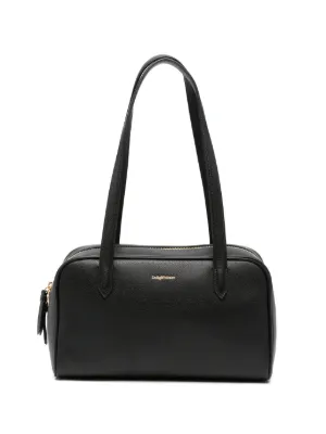 Auralee レザーショルダーバッグ | ブラック | FARFETCH JP