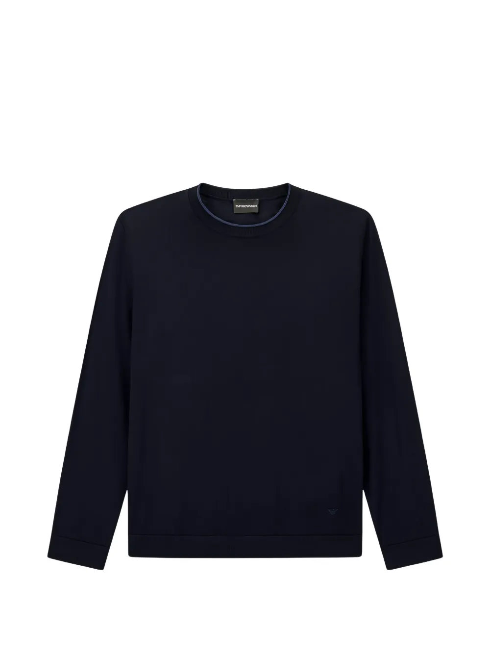 Emporio Armani pull à manches longues - Bleu Emporio Armani pull à manches longues - Bleu