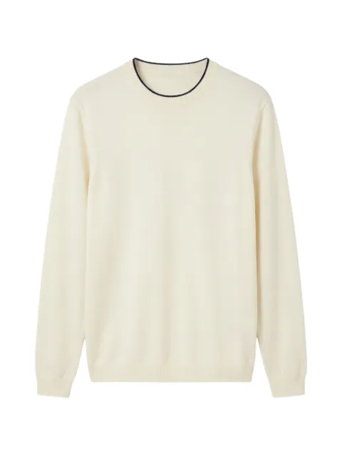 Emporio Armani fine-knit wool top