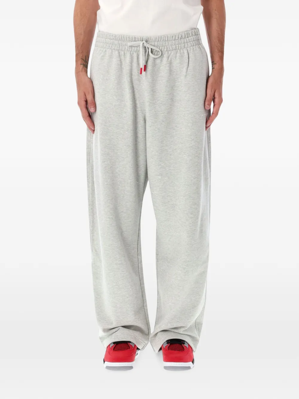 Jordan Flight logo detail drawstring track pants