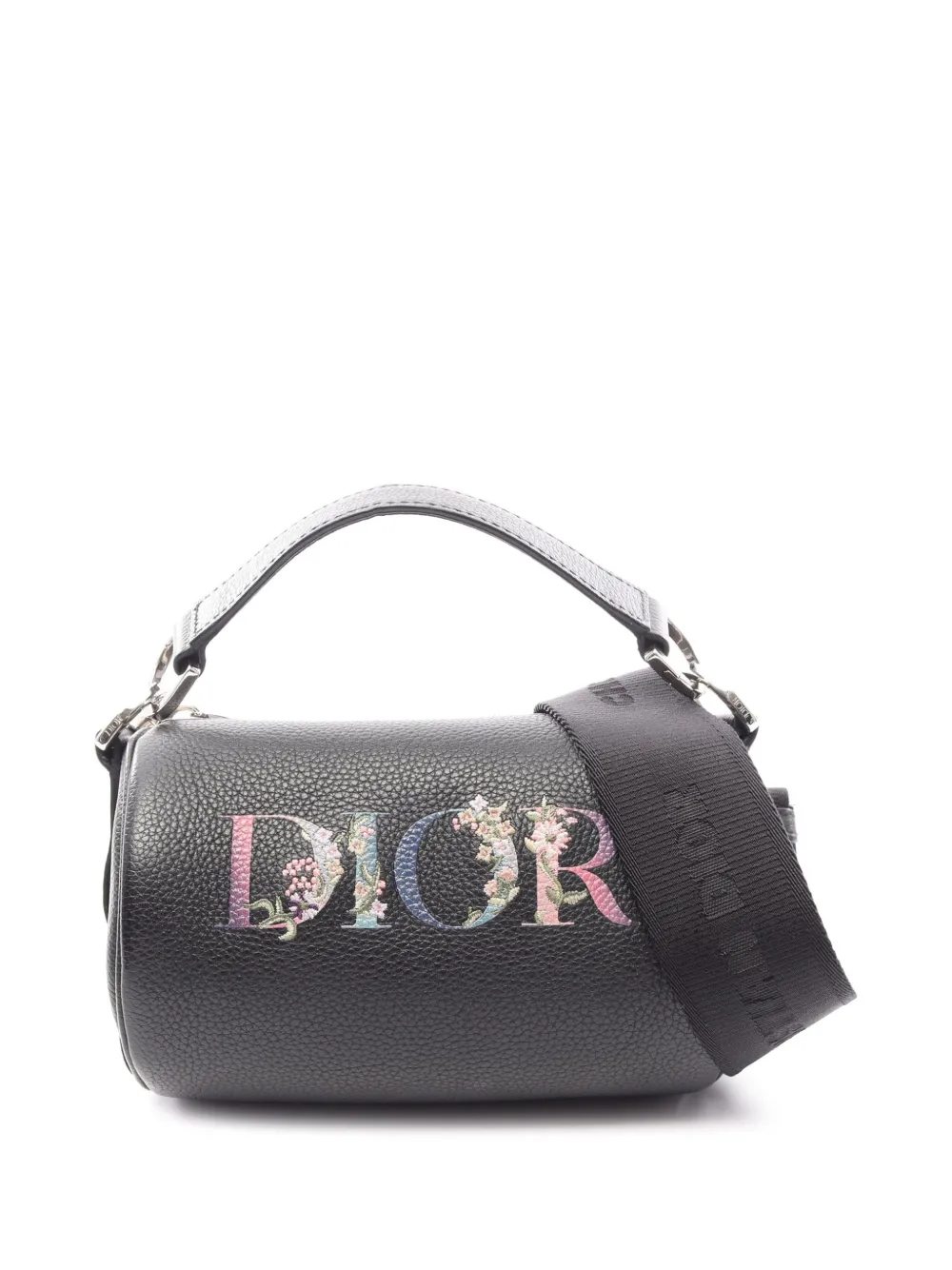 Christian Dior Pre-Owned 2000-2026 mini Roller Satchel-Tasche aus Leder - Schwarz