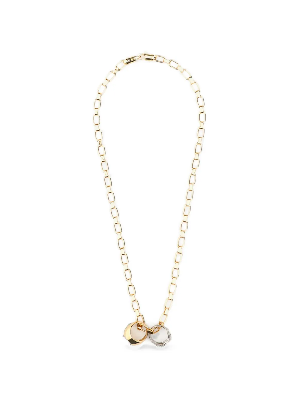 Moi Même Milano charm-detail chain necklace - Oro