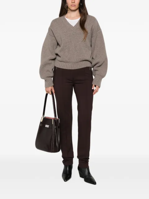 ANDIATA zip-pocket trousers