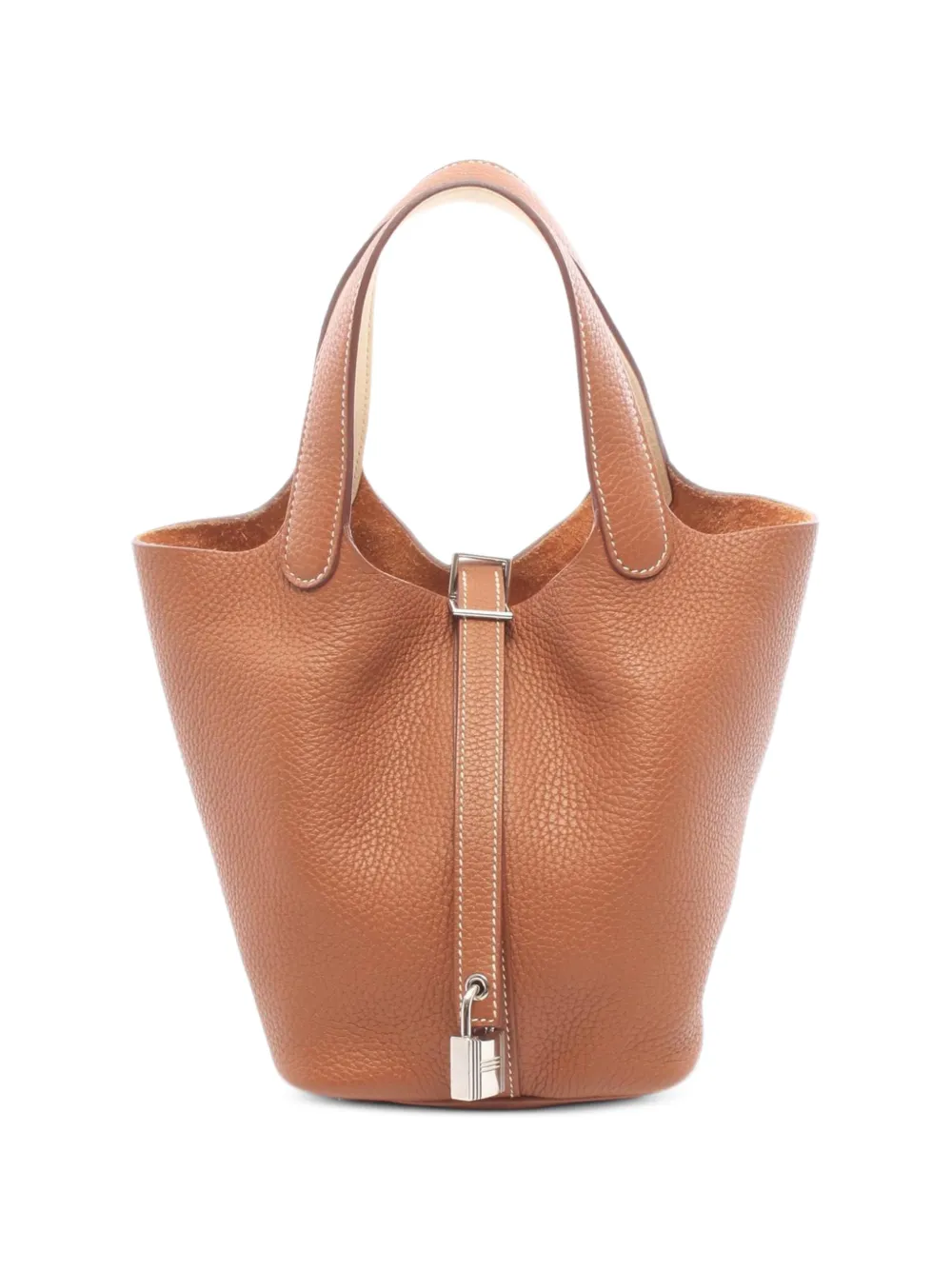 Hermès Pre-Owned 2020 PM Picotin Lock Tote Bag - Braun