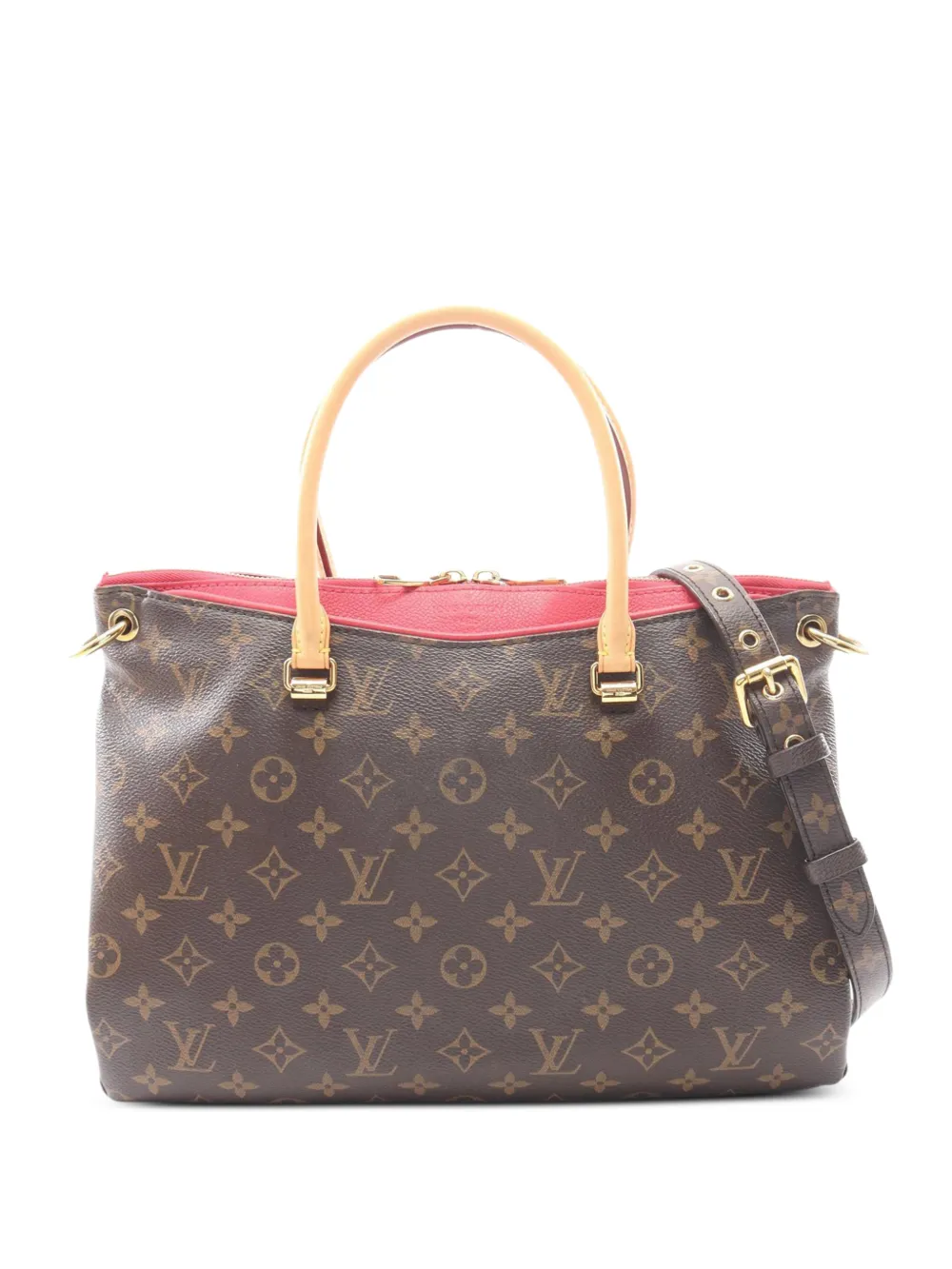 Louis Vuitton Pre-Owned 2014 Pallas Monogram tote bag - Marrone
