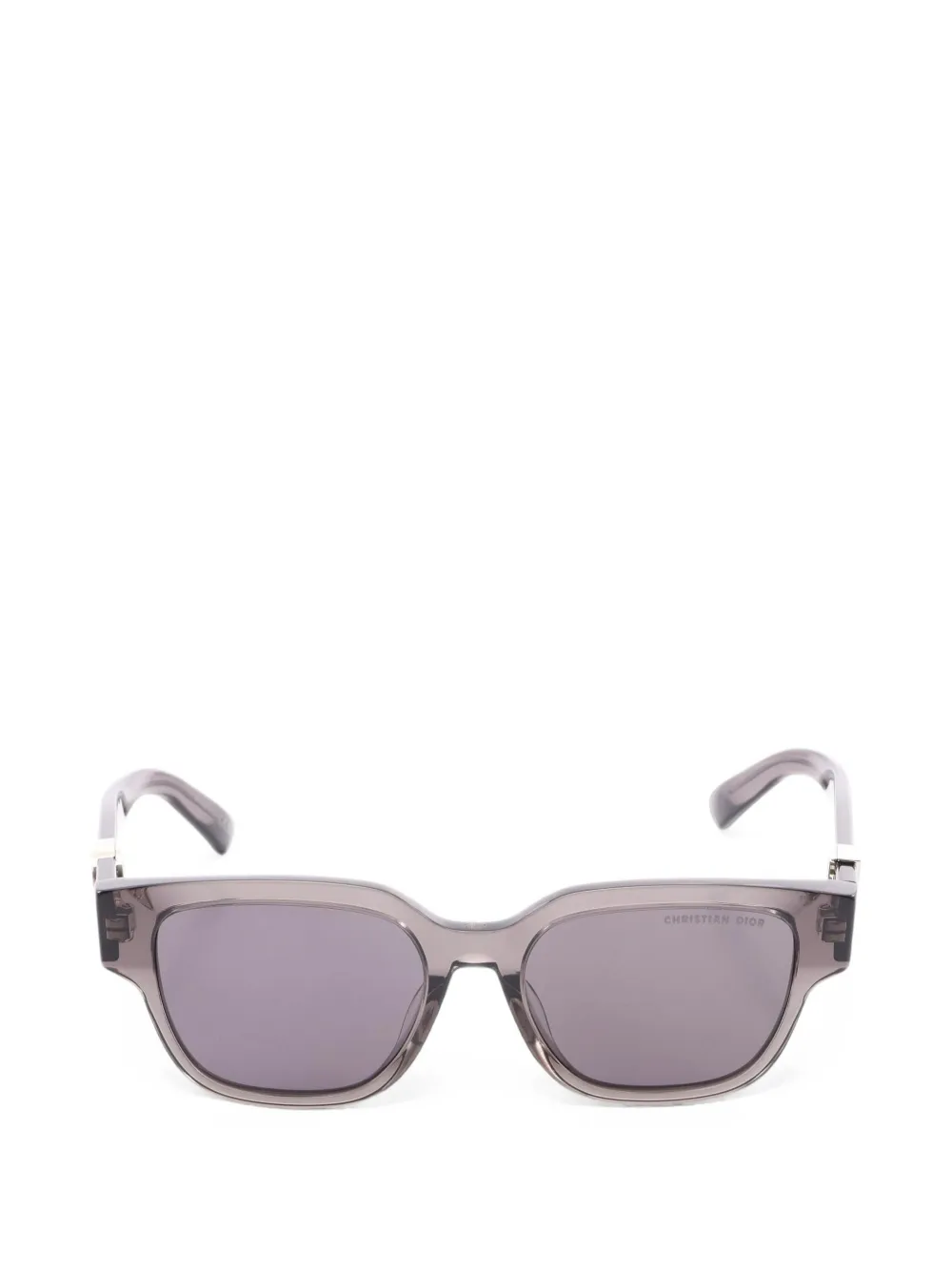 Christian Dior Pre-Owned 2000s Oblique square-frame sunglasses - Grigio
