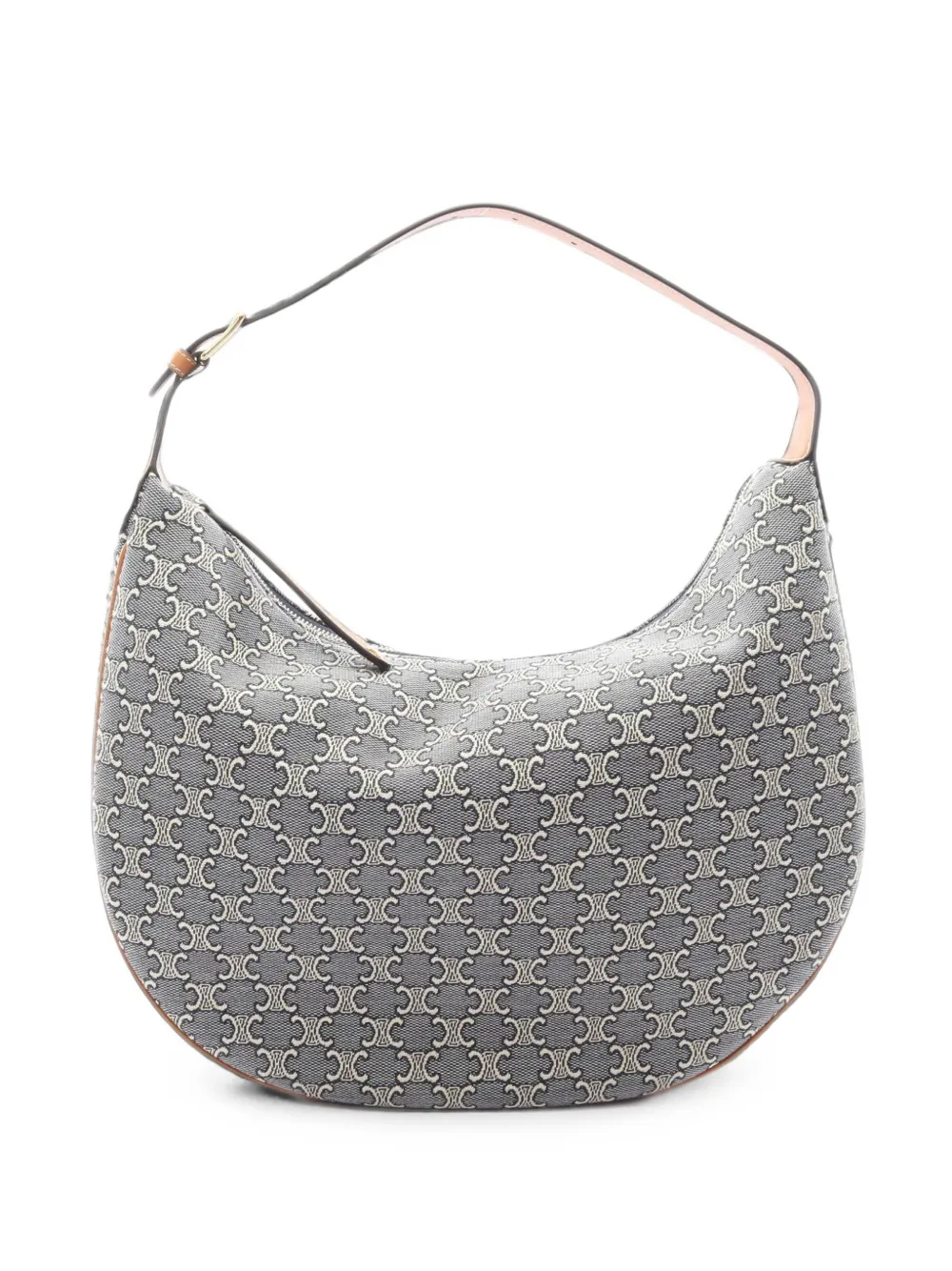 Celine Pre-Owned 2020s Triomphe Lulu shoulder bag - Blu