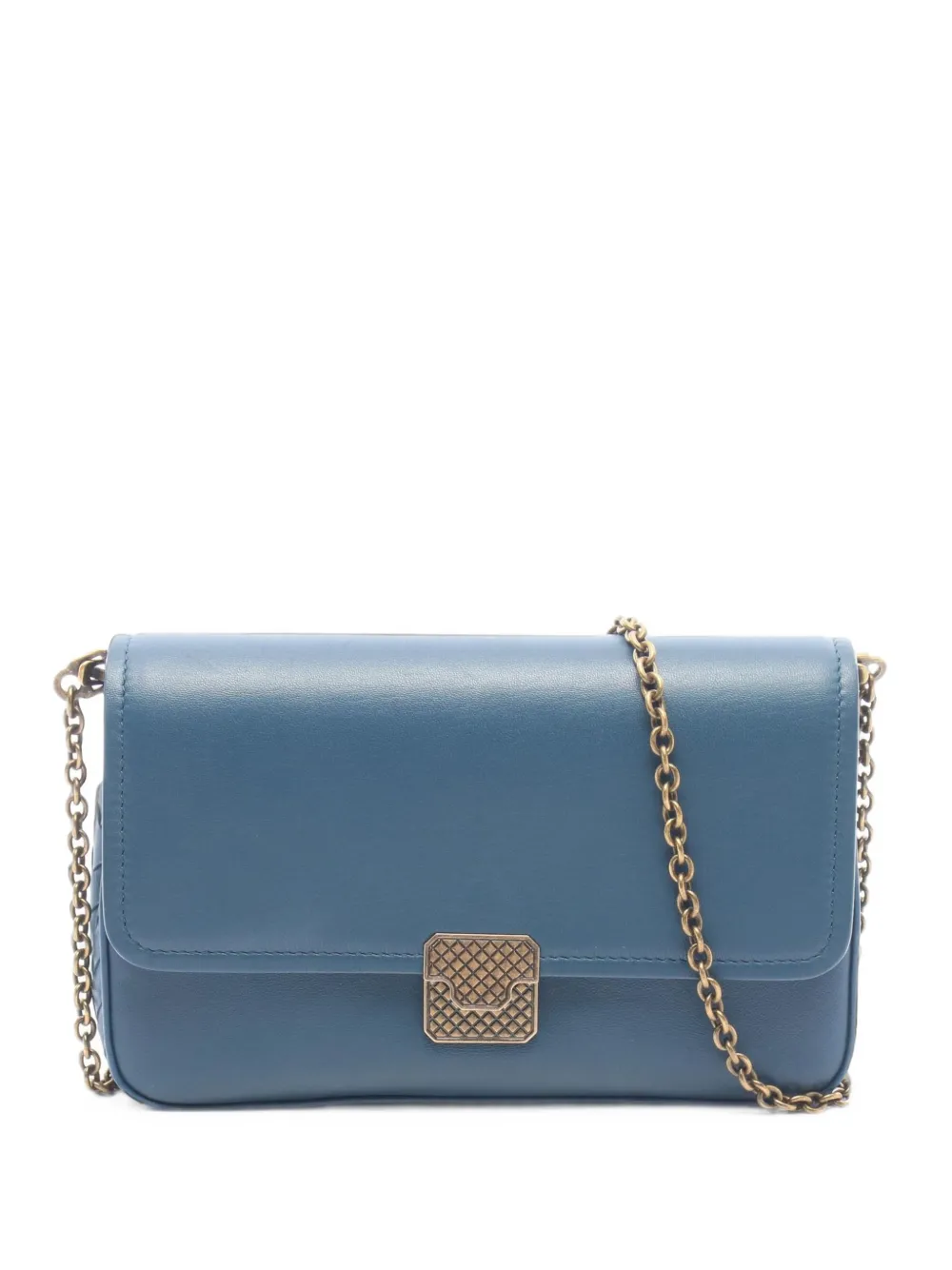 Bottega Veneta Pre-Owned 2010s Intrecciato shoulder bag - Blue