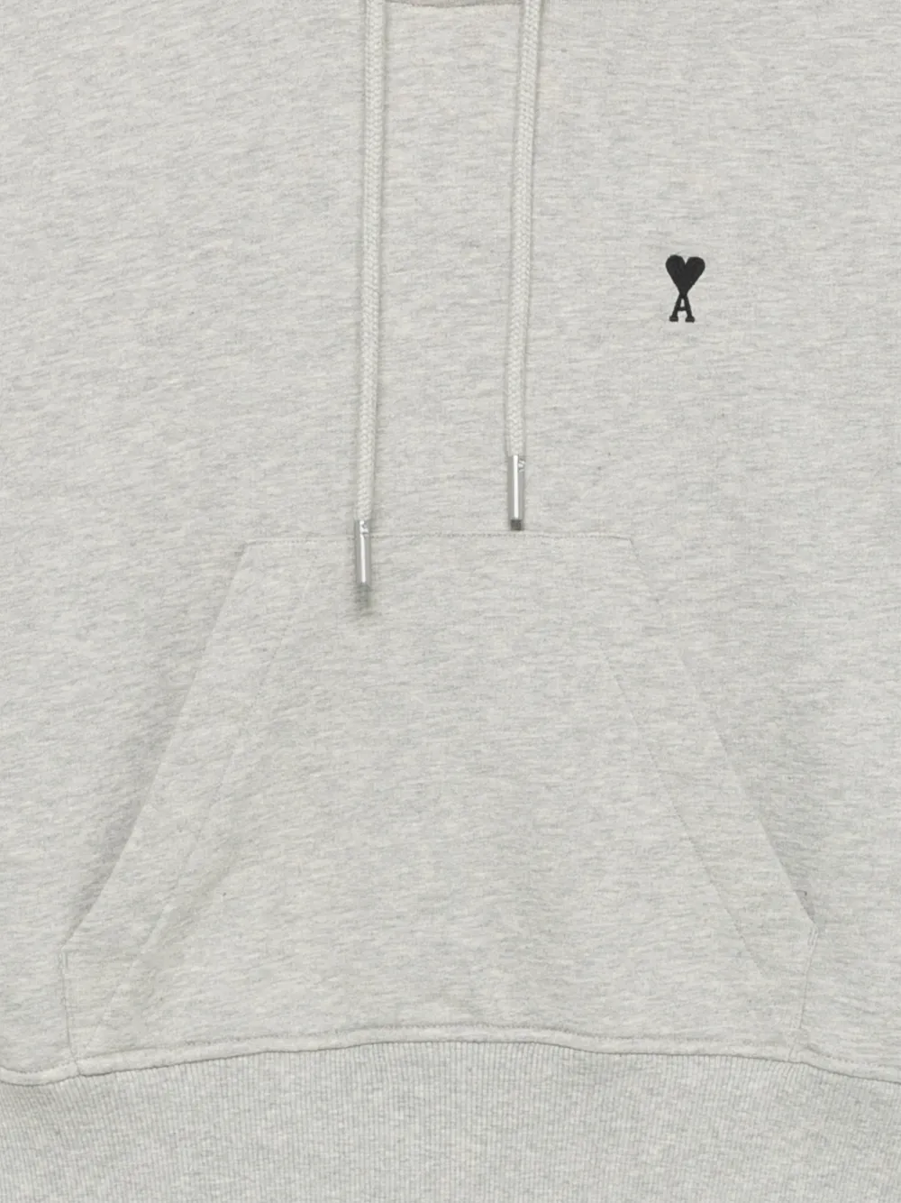 AMI Paris Ami de Coeur hoodie met logo Grijs